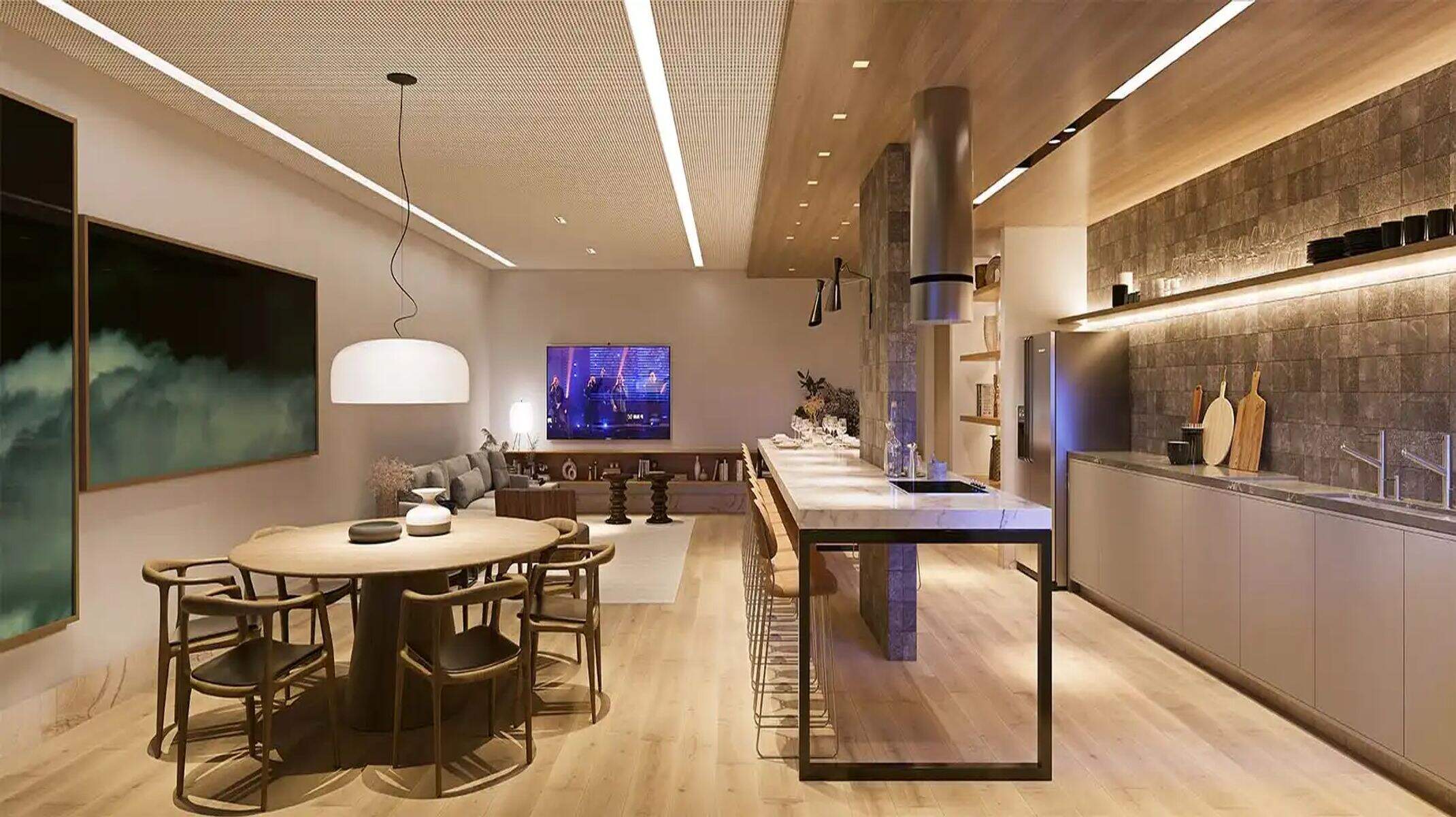 Apartamento à venda no Santo Agostinho: Lounge gourmet