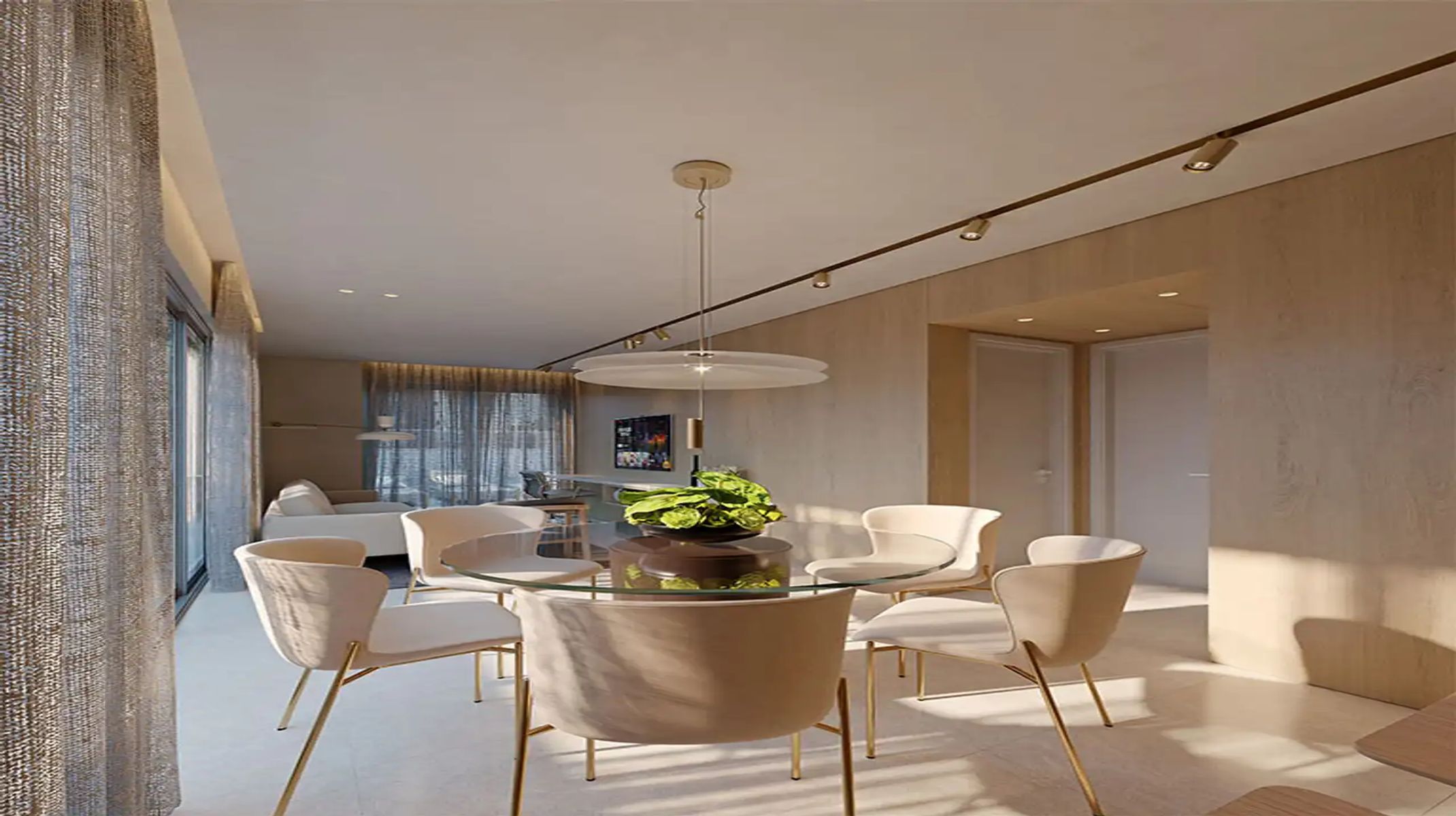 Apartamento à venda no Santo Agostinho: Sala de estar - apartamento tipo