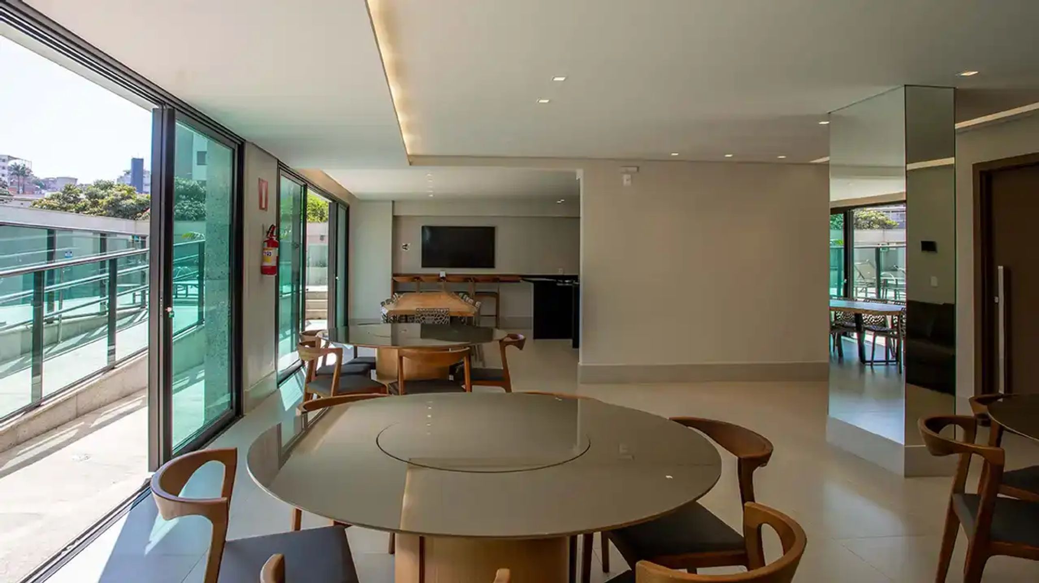 Apartamento à venda no Serra: Salão de festas