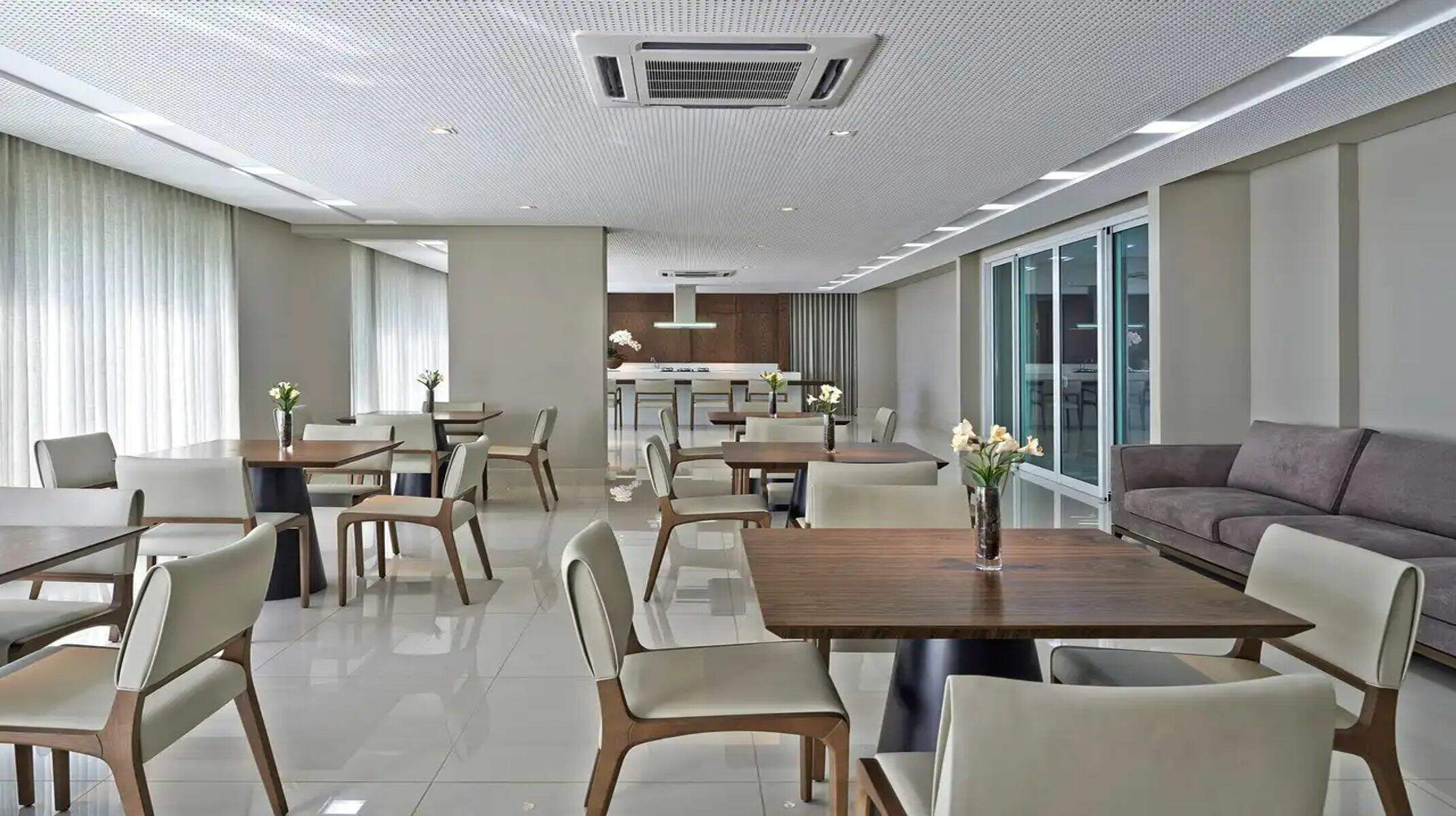 Apartamento à venda no Carmo: Salão de festas