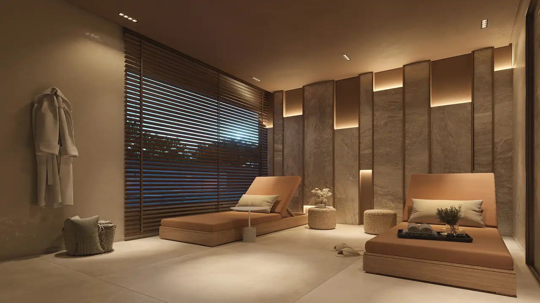 Apartamento à venda no Santo Agostinho: Sauna com descanso