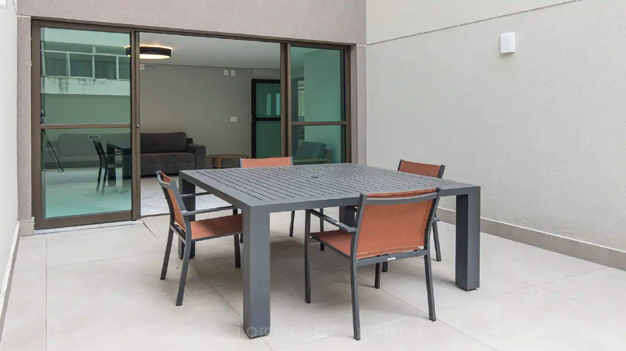 Apartamento à venda no Anchieta: Varanda do salão de festas