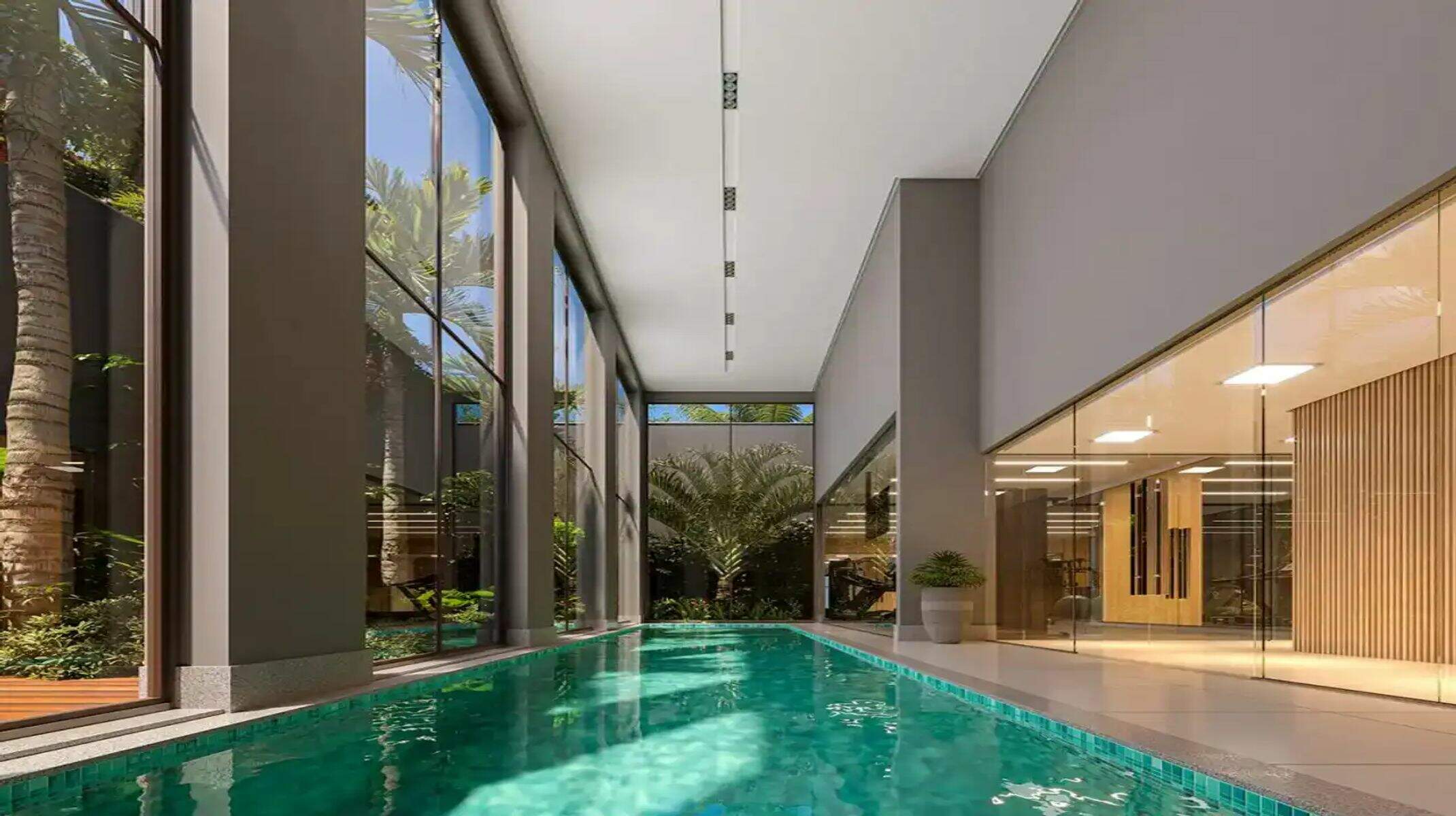 Apartamento à venda no São Bento: Piscina coberta