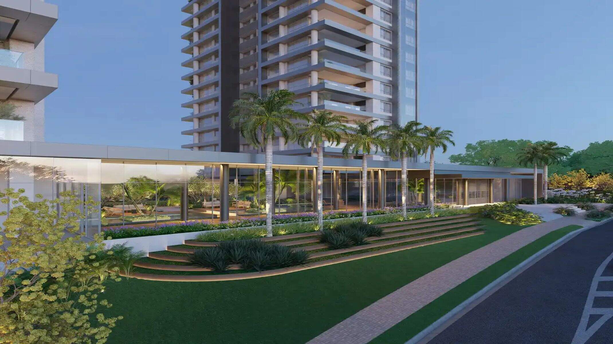 Apartamento à venda no Jardim Das Mangabeiras: Porte-cochère