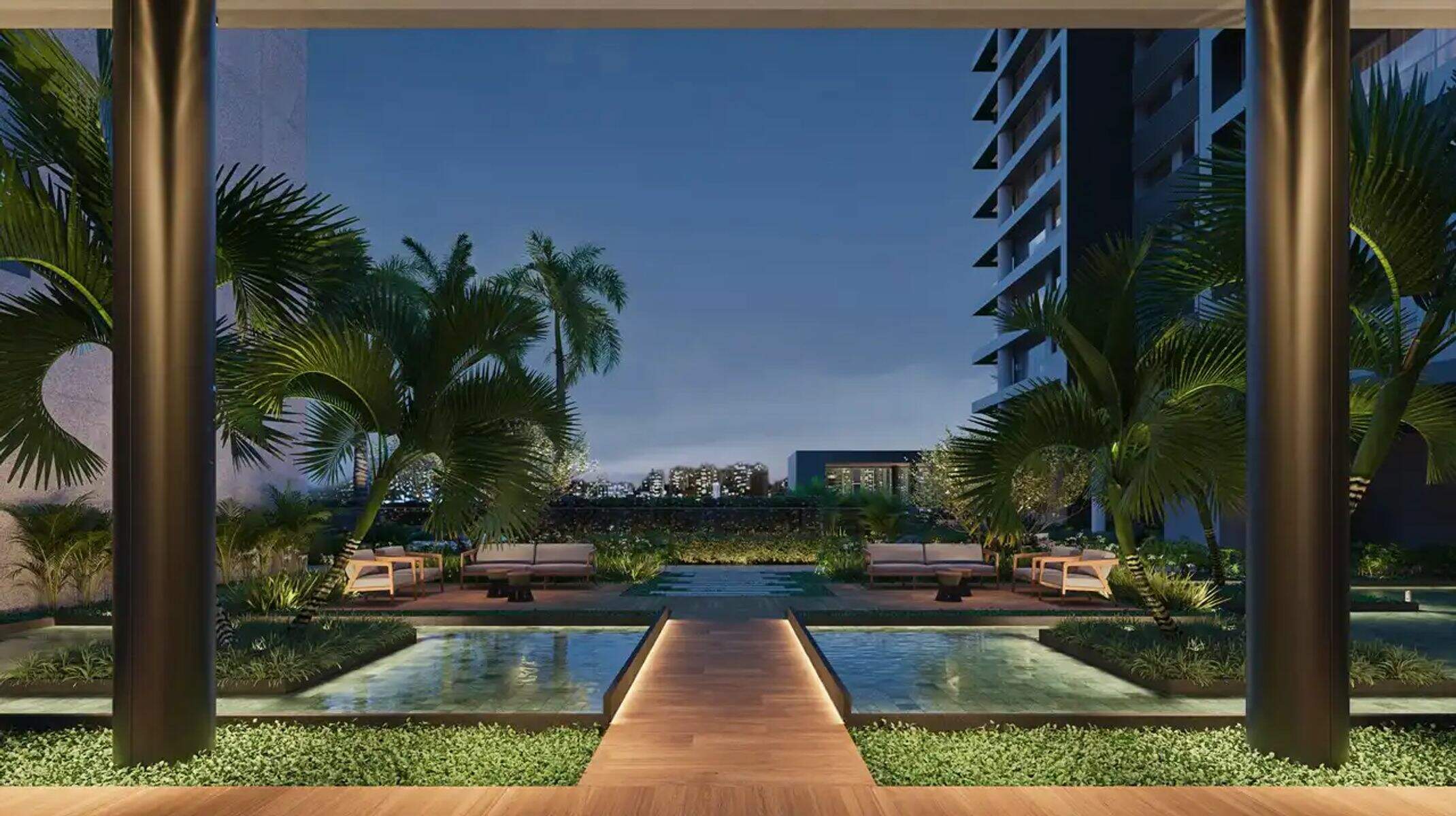 Apartamento à venda no Jardim Das Mangabeiras: Entrada