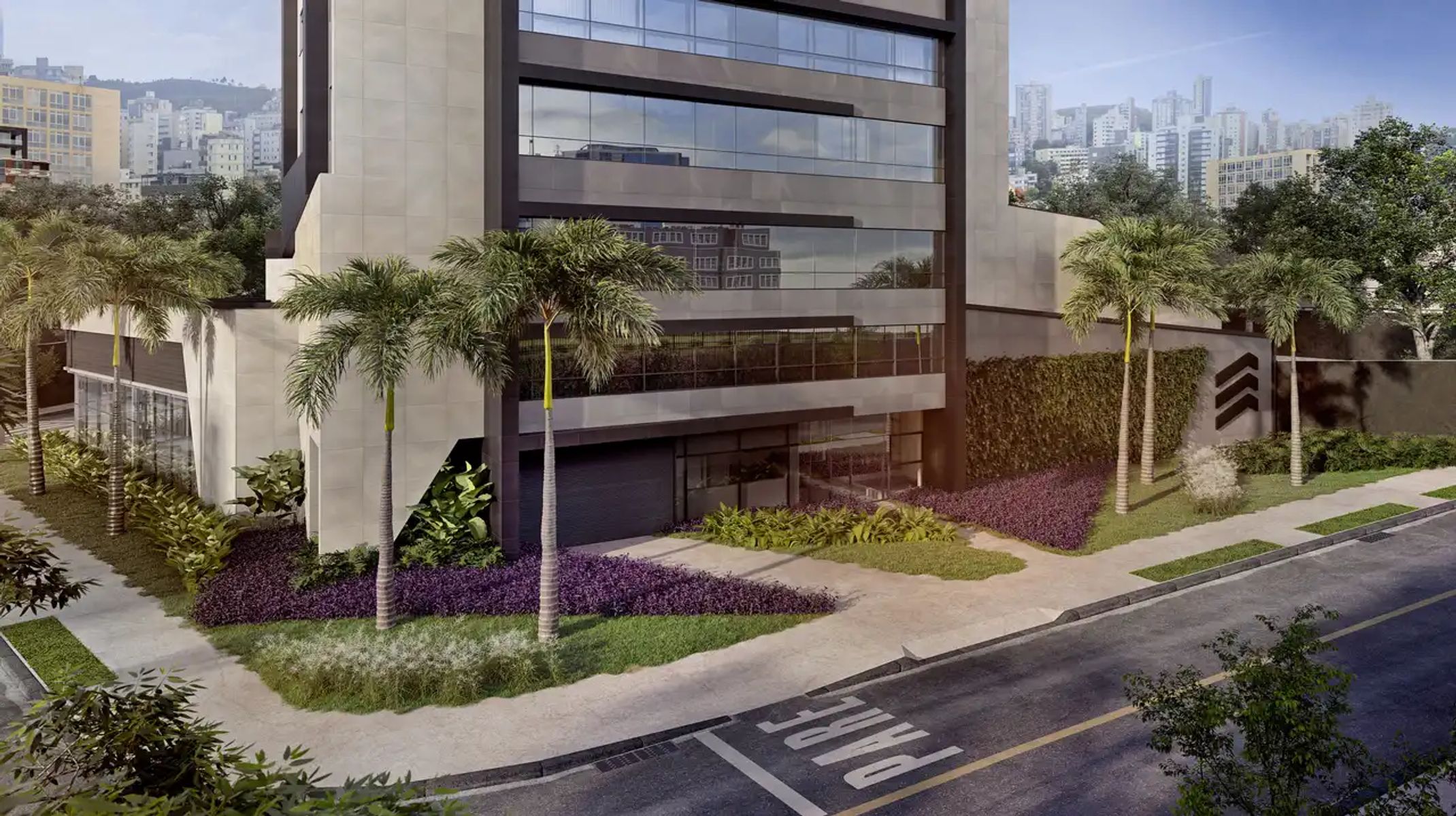 Apartamento à venda no Sion: Entrada