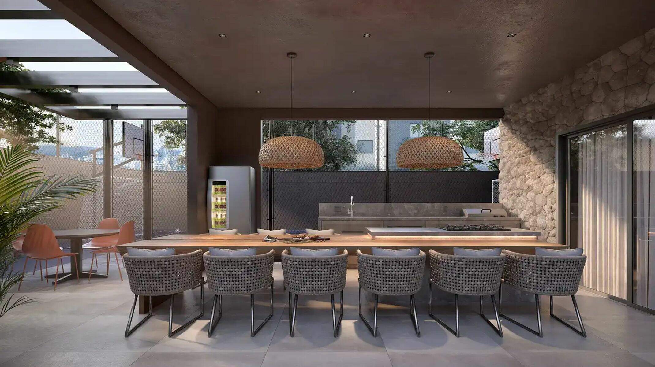 Apartamento à venda no Prado: Gourmet externo