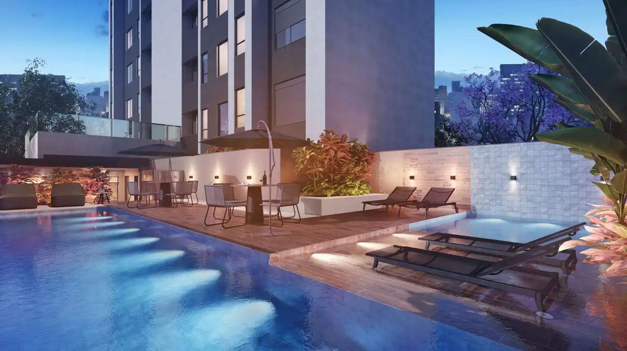 Apartamento à venda no Gutierrez: Piscina com prainha