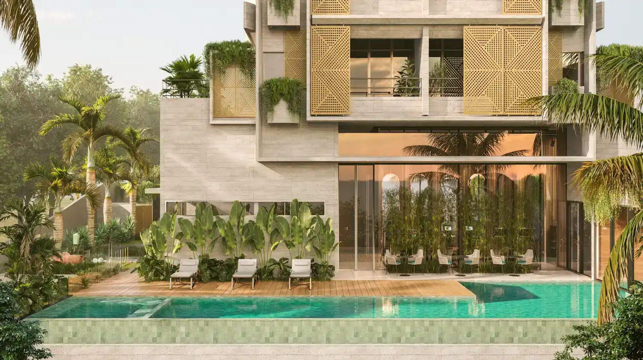 Apartamento à venda no Sion: Piscina com área verde