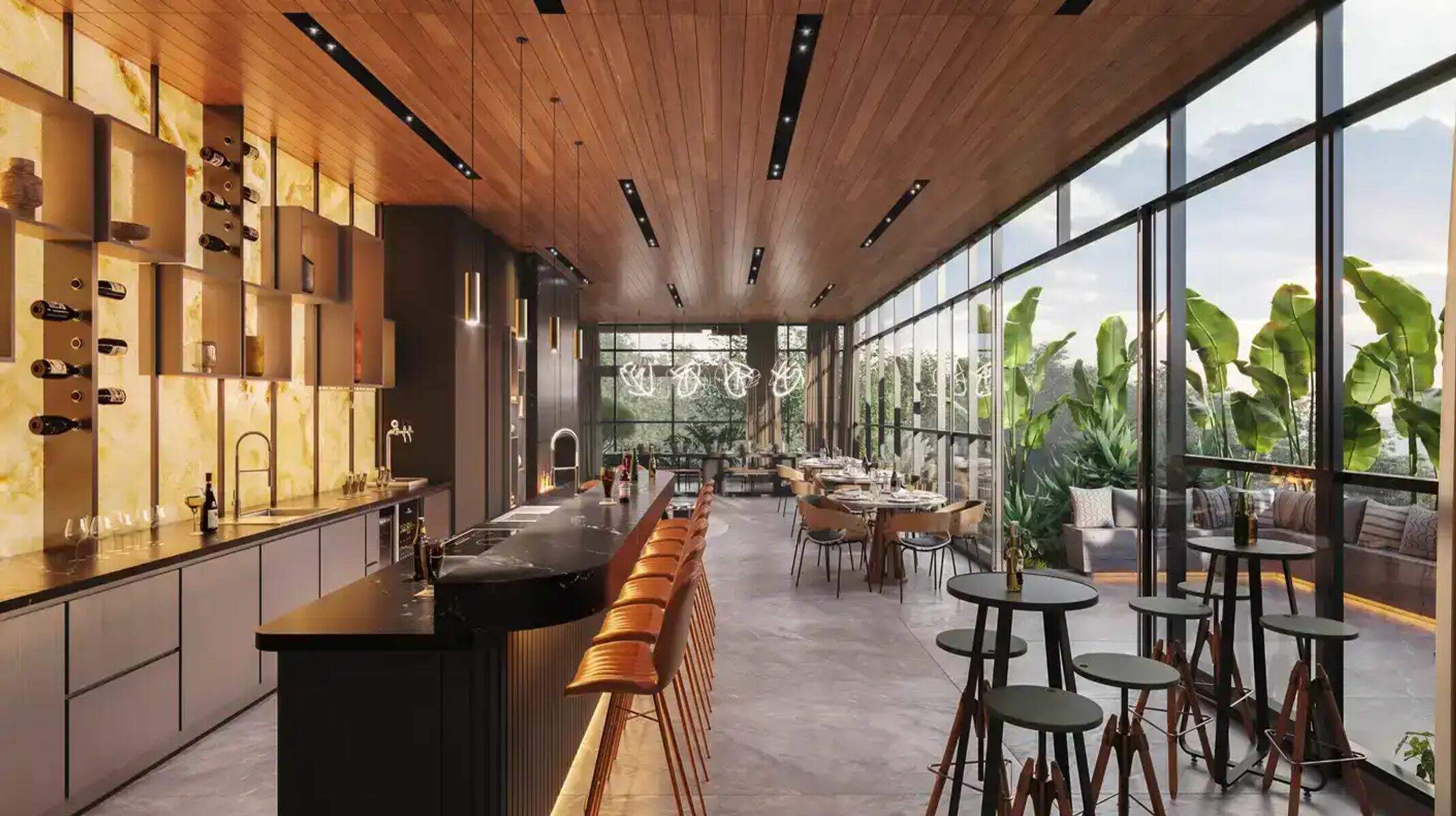 Apartamento à venda no Sion: Salão de festas