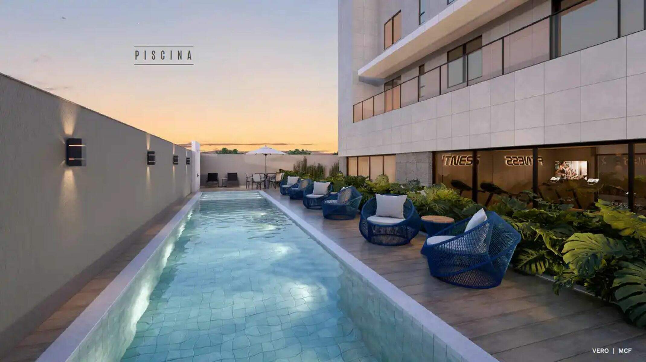 Apartamento à venda no Santo Antônio: Piscina