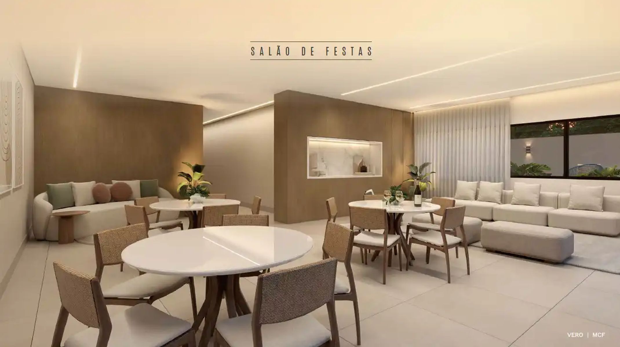 Apartamento à venda no Santo Antônio: Salão de festas