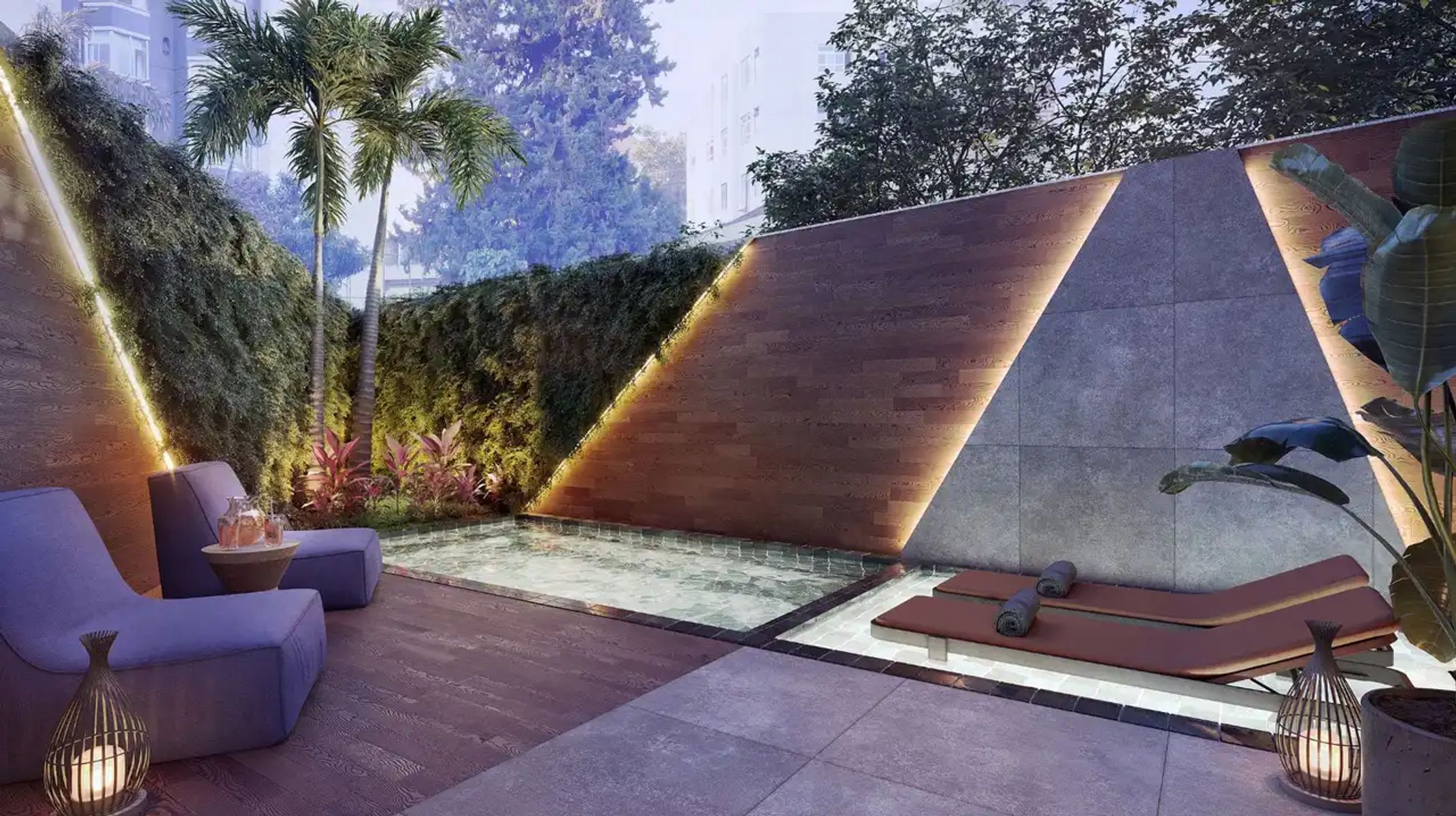 Apartamento à venda no Serra: Piscina