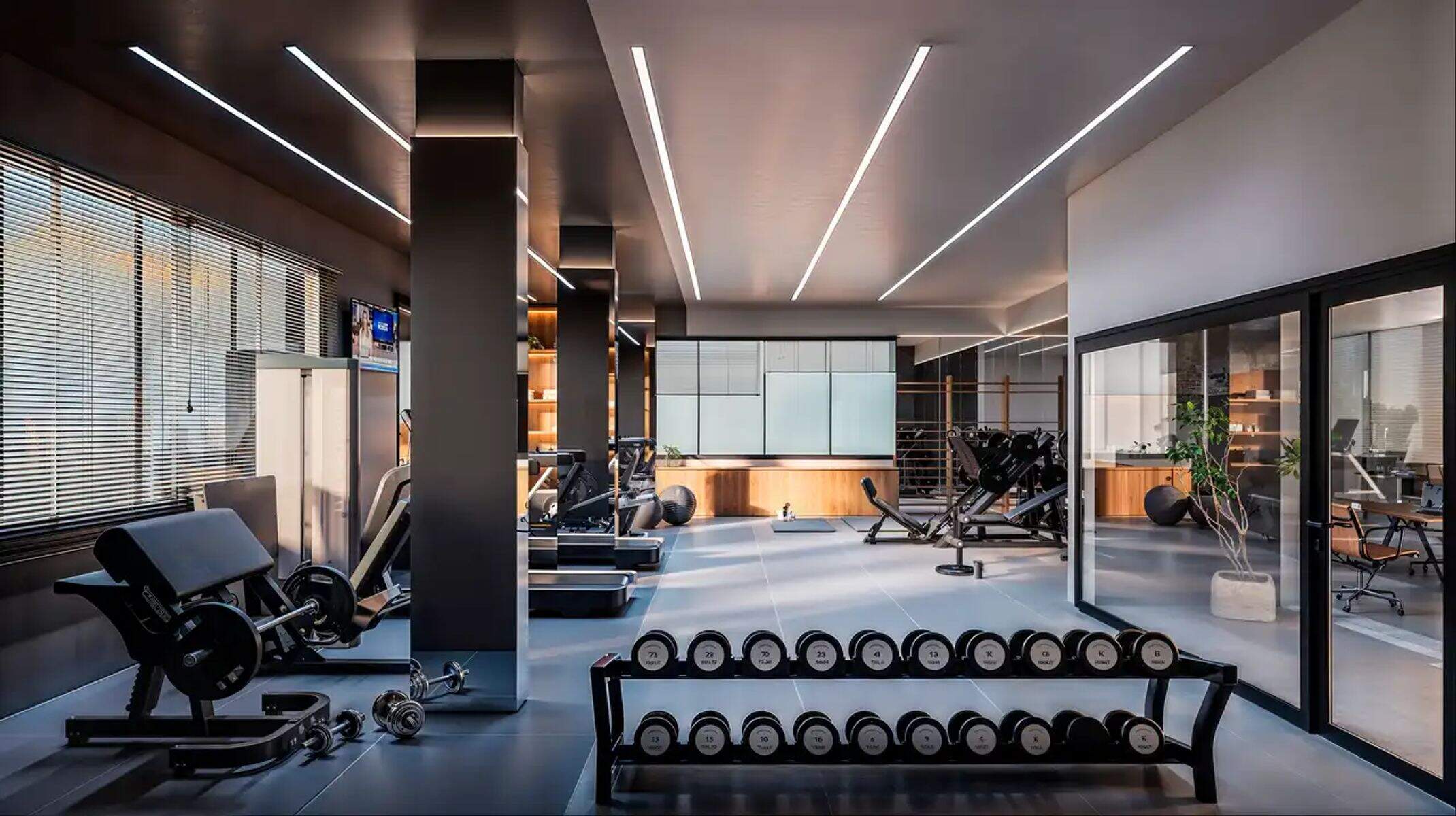 Apartamento à venda no Serra: Academia