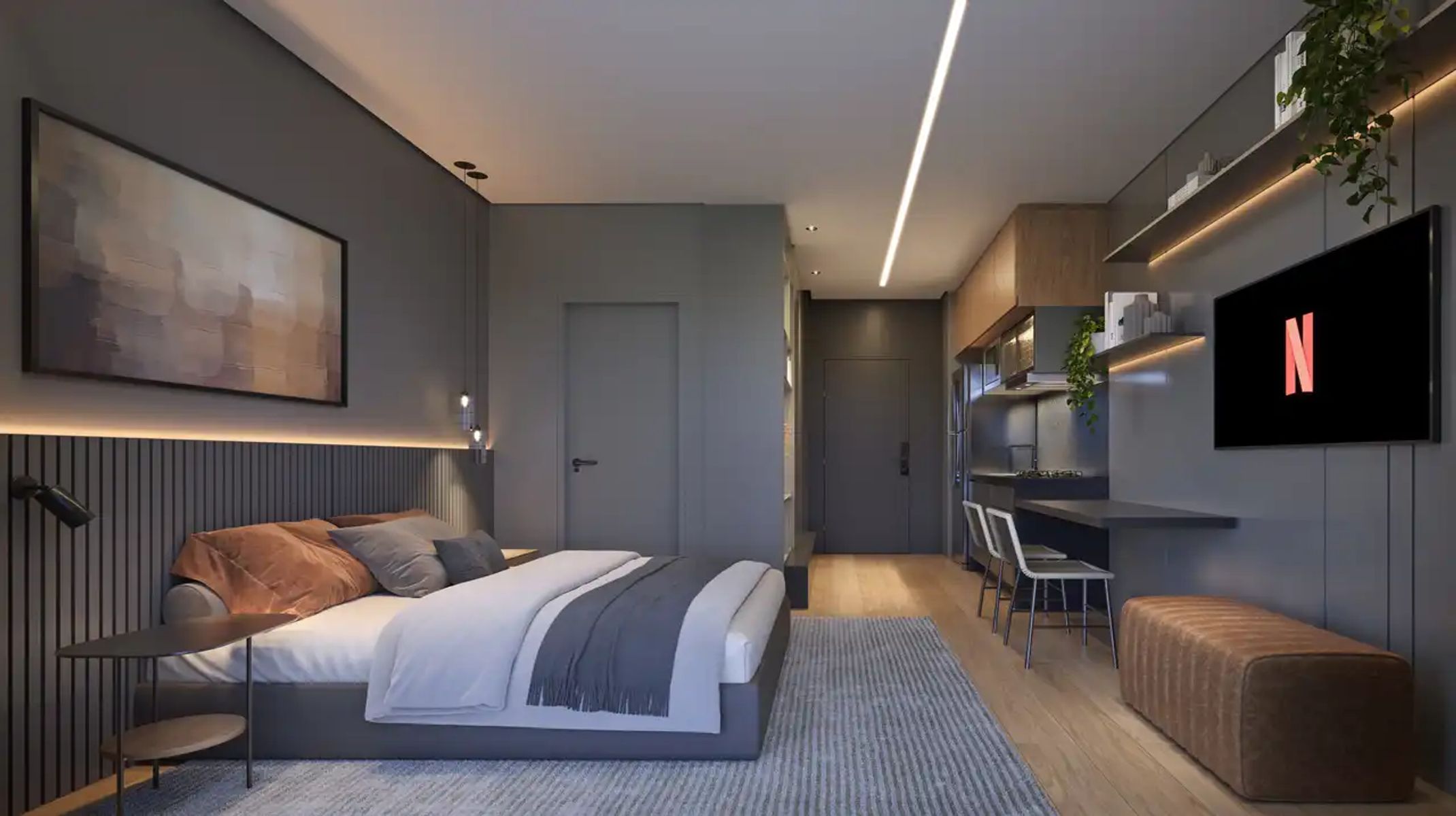 Apartamento à venda no Lourdes: Studio Final 02, 03 & 06, 07