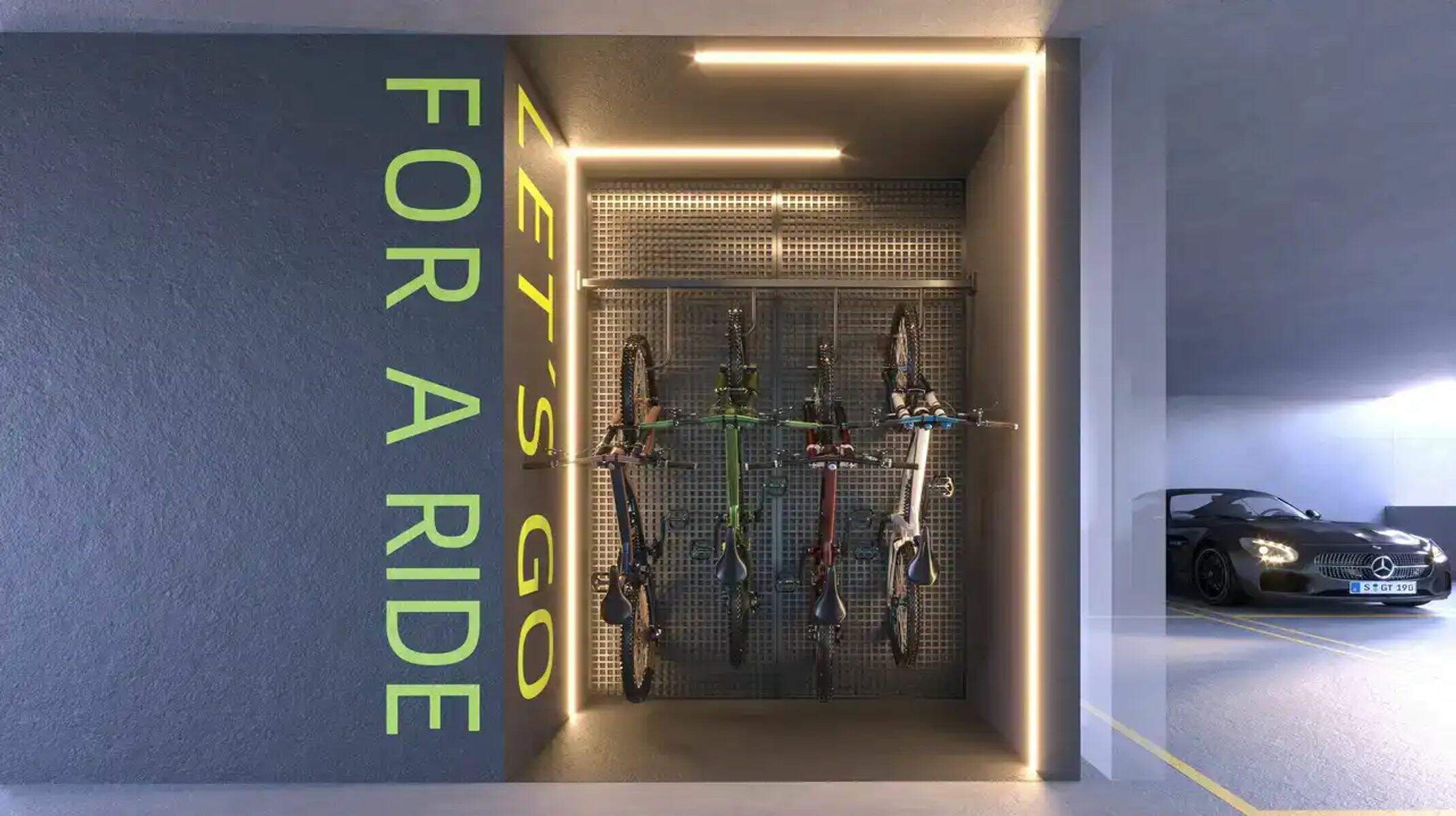 Apartamento à venda no Santo Antônio: Bicicletário 