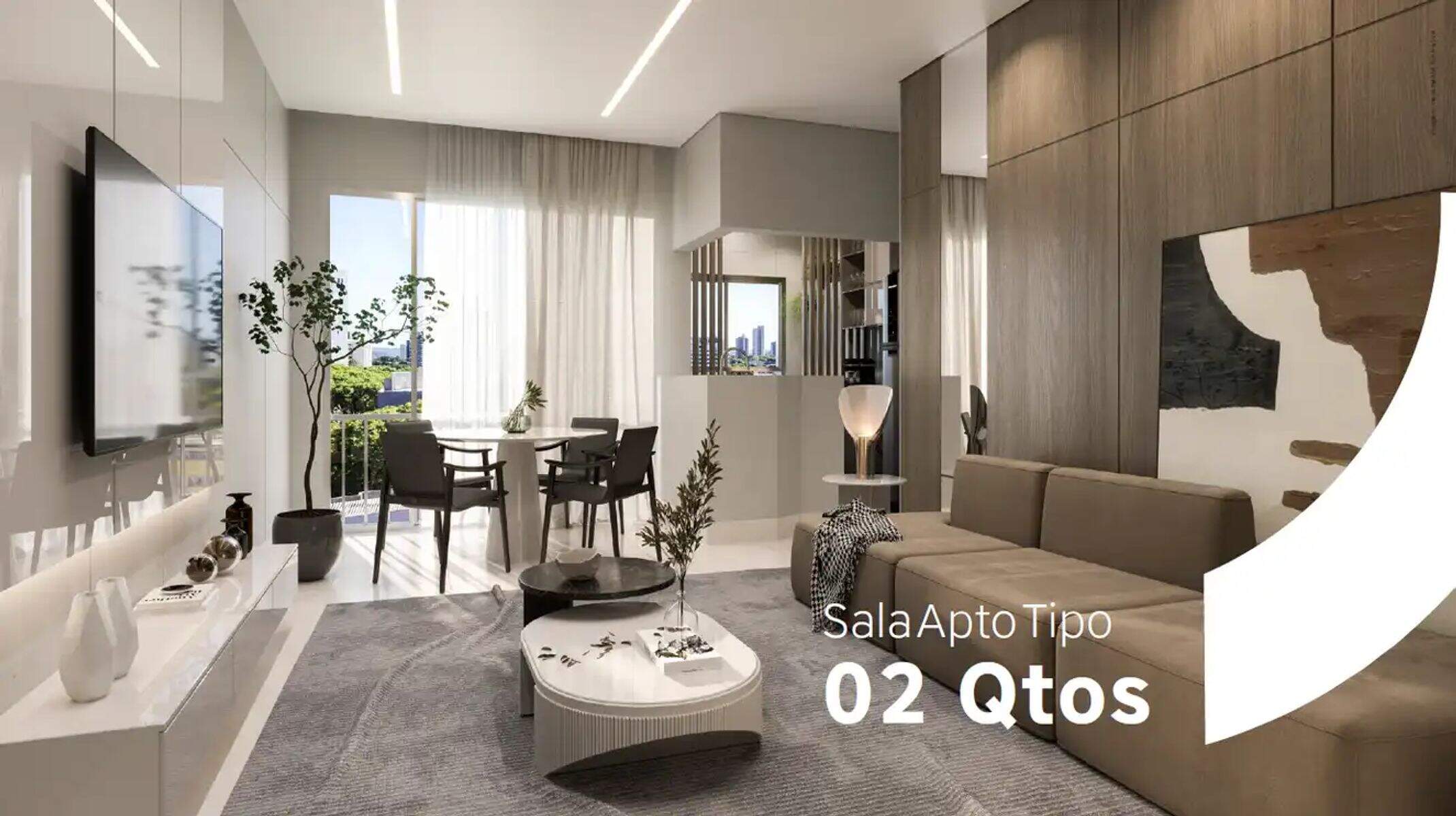 Apartamento à venda no Santo Antônio: Sala de estar