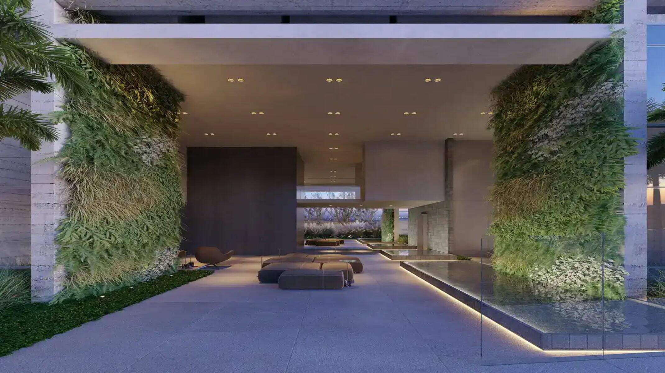 Apartamento à venda no Lourdes: Lobby