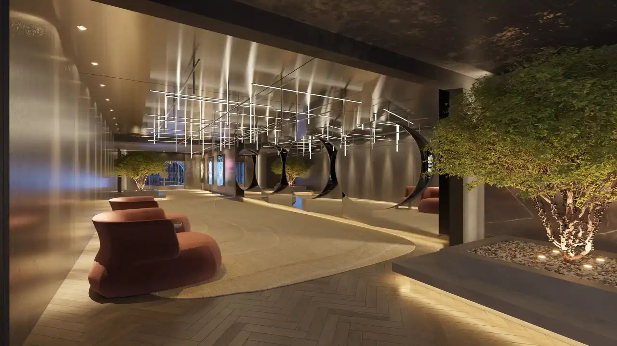 Apartamento à venda no Lourdes: Hall de entrada