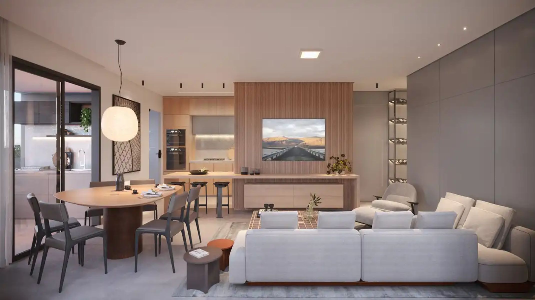 Apartamento à venda no Gutierrez: Sala de estar