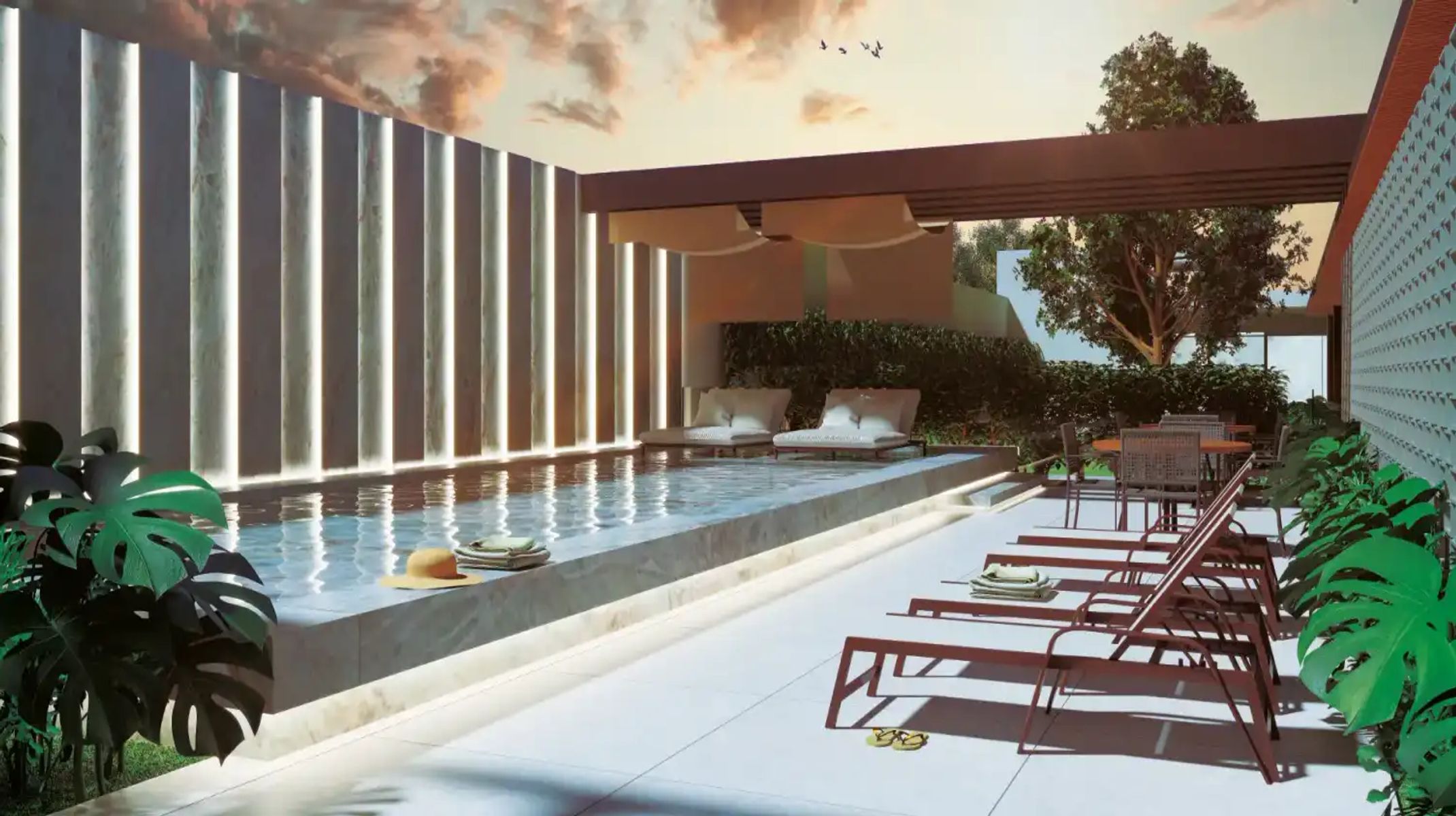 Apartamento à venda no Sion: Piscina