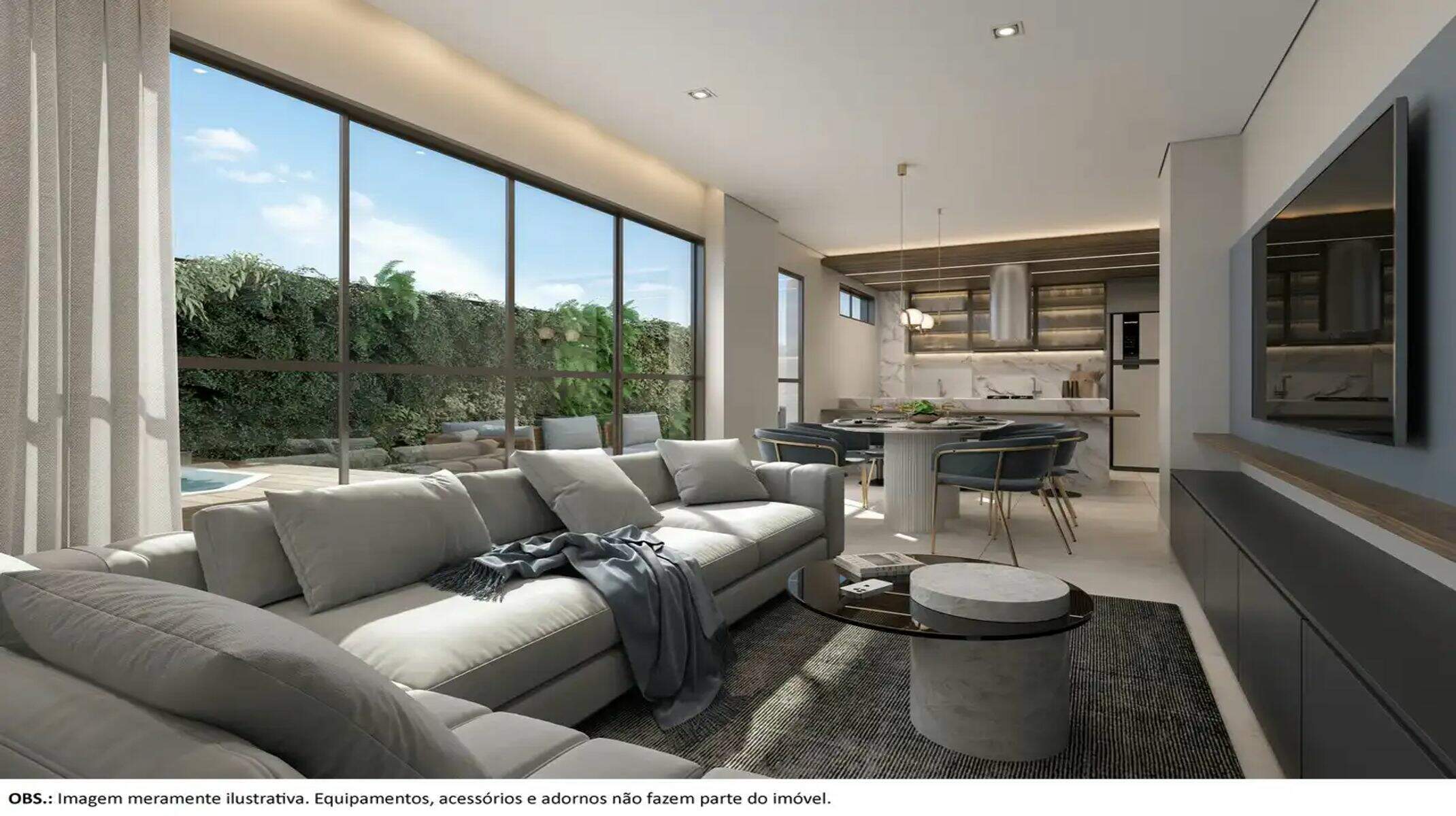 Apartamento à venda no Lourdes: Sala - apto. 203