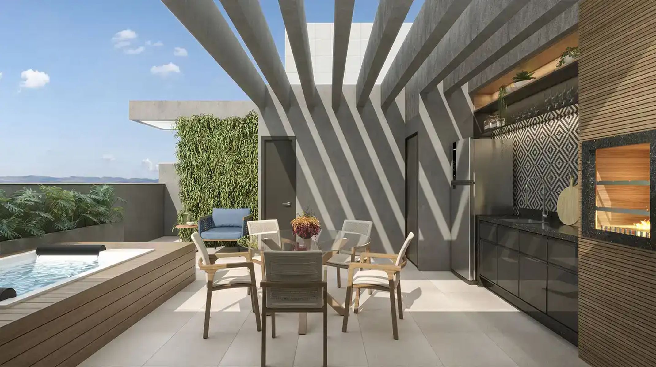 Apartamento à venda no Prado: Terraço cobertura