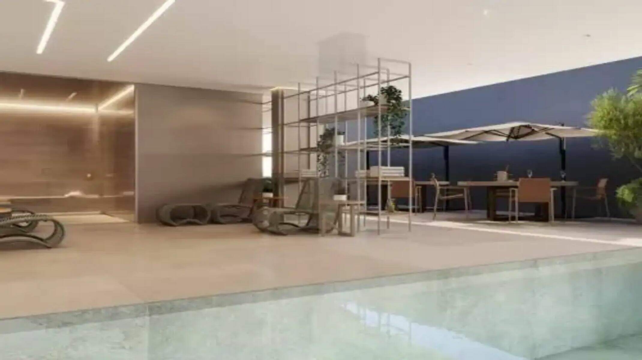 Apartamento à venda no Savassi: Piscina com raia e lazer