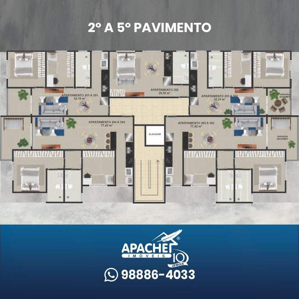 Apartamento à venda no Paraíso: 
