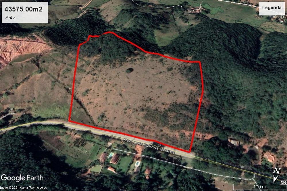 Chácara à venda no BR MG 262: 