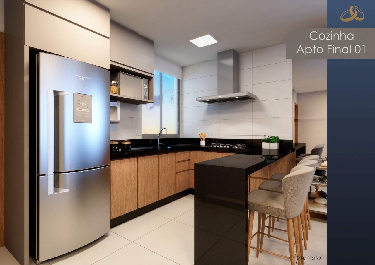 Apartamento com área privativa à venda no SANTO ANTONIO: 