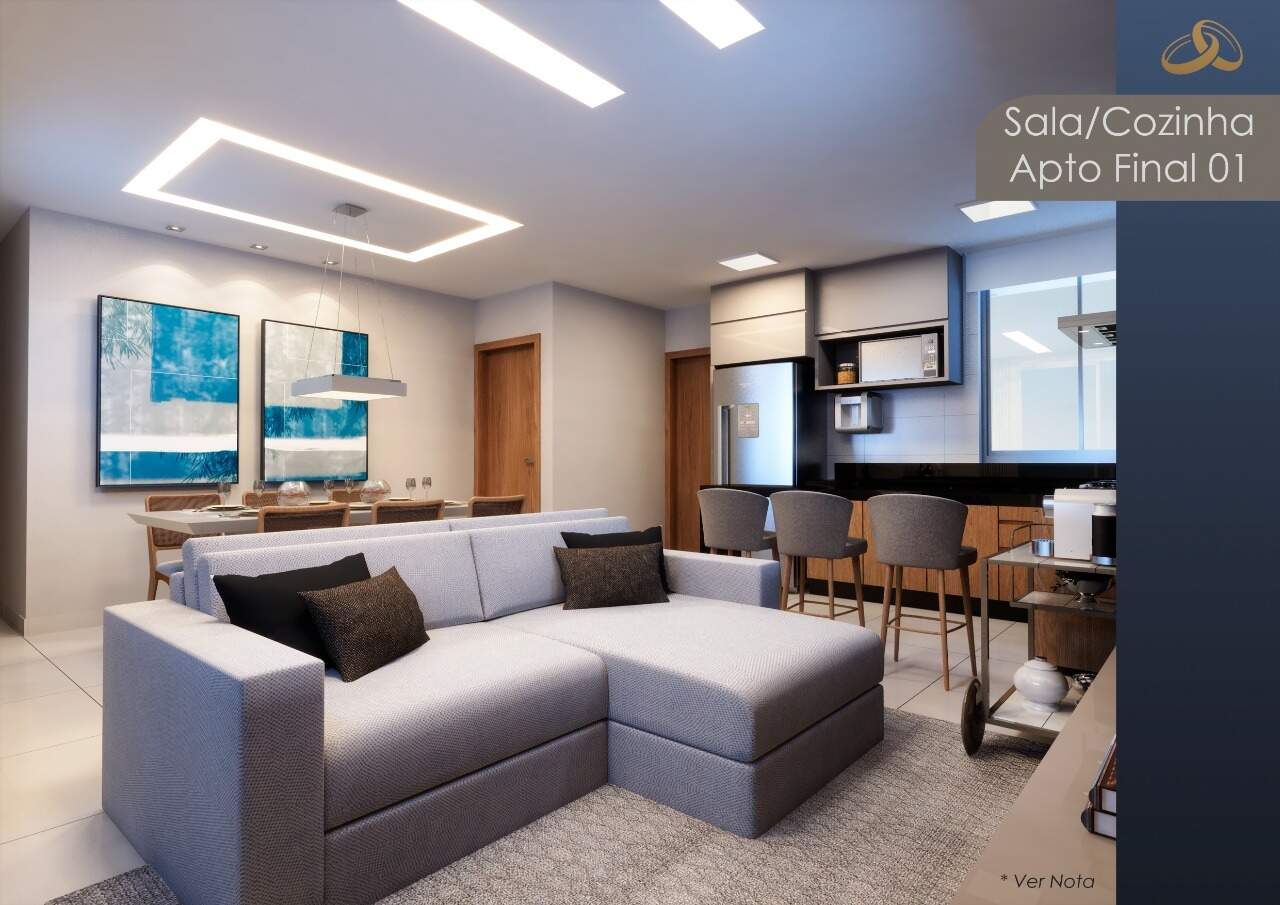 Apartamento com área privativa à venda no SANTO ANTONIO: 