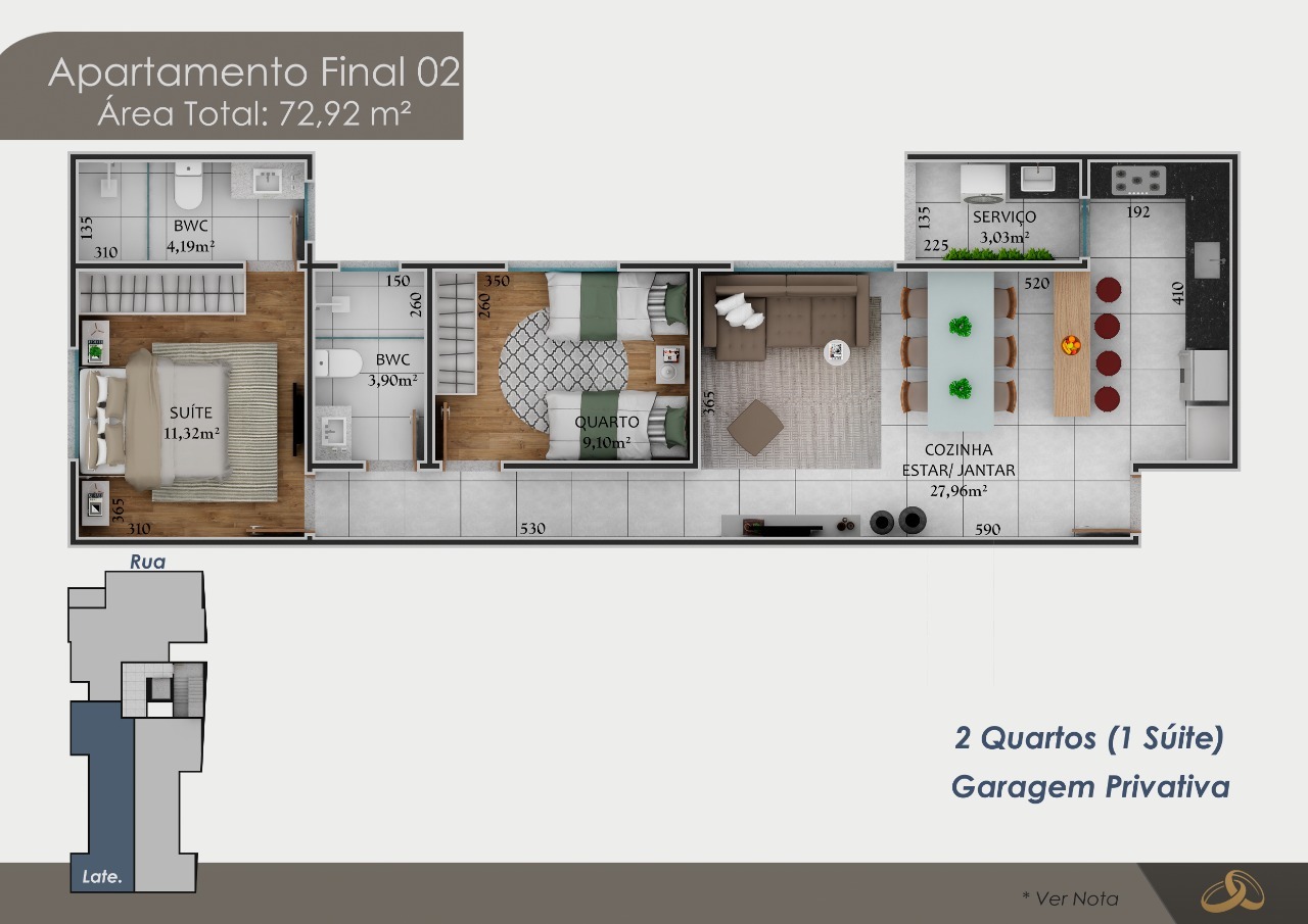 Apartamento à venda no Santo Antônio I: 