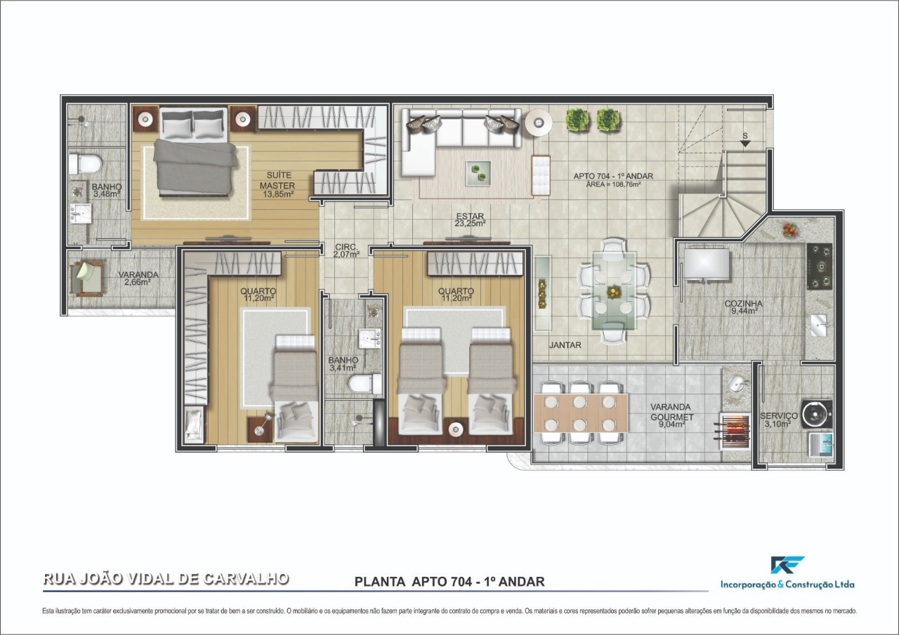 Cobertura Duplex à venda no SANTO ANTONIO: 