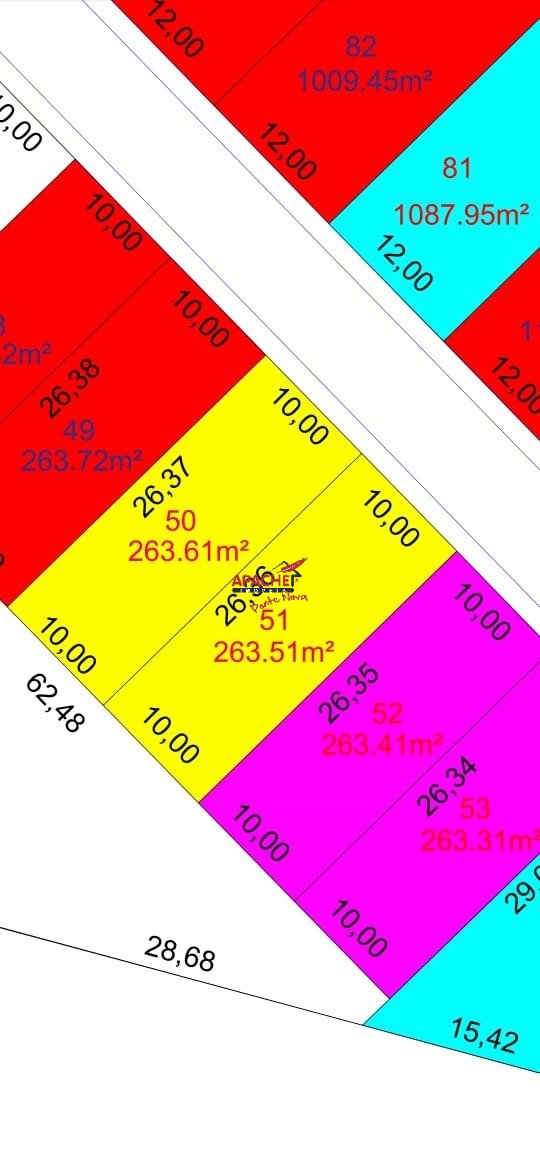 Lote à venda no Centro: 