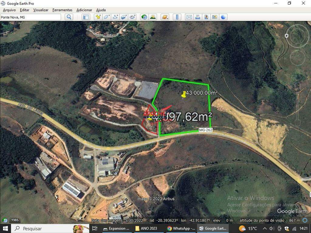 Terreno / Área à venda no Rasa: 