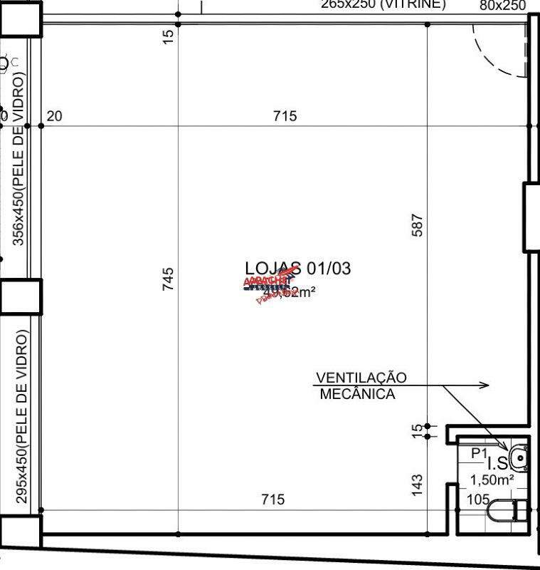 Loja para aluguel no Palmeiras: 