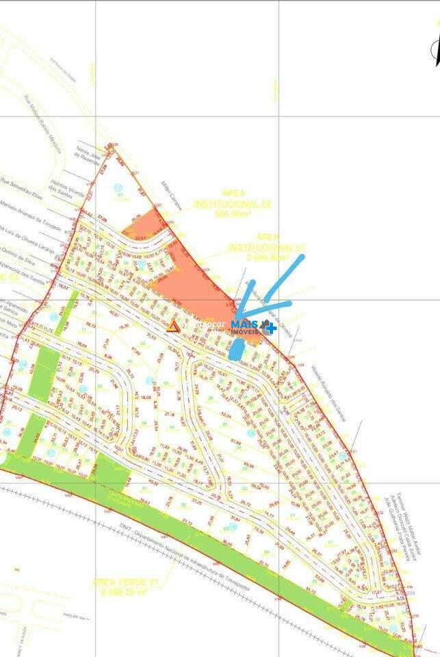 Lote à venda no Monte Cristo: 