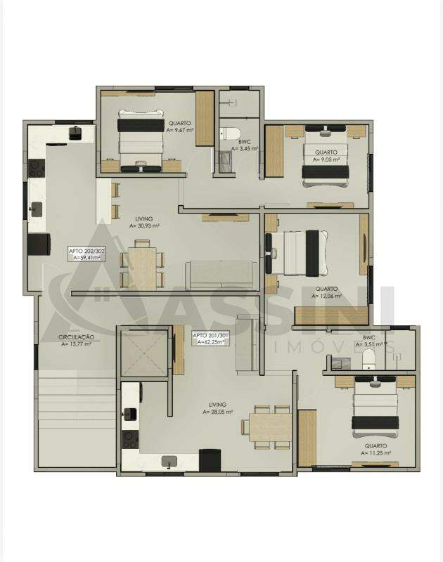 Apartamento à venda no Cedro Alto: 