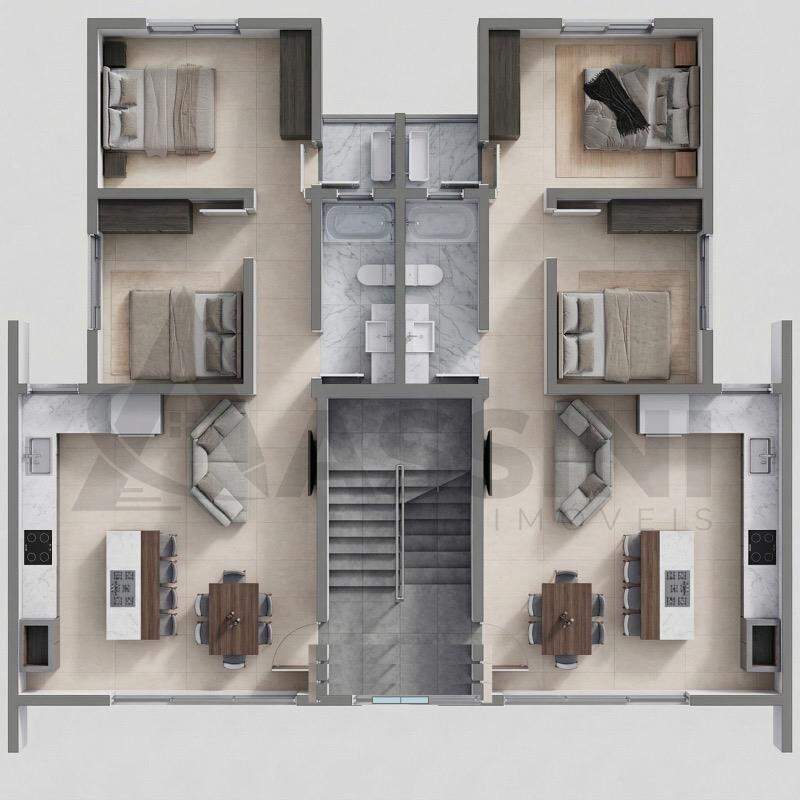 Apartamento à venda no Rio Branco: 