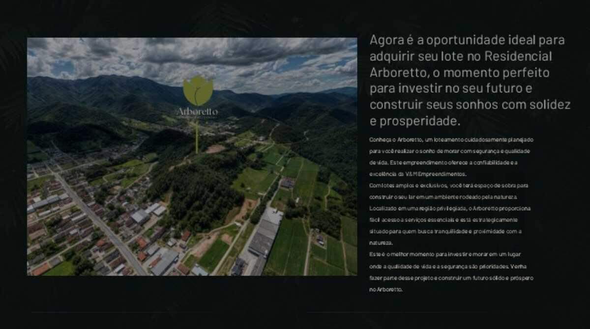 Lote em condomínio à venda no centro: 
