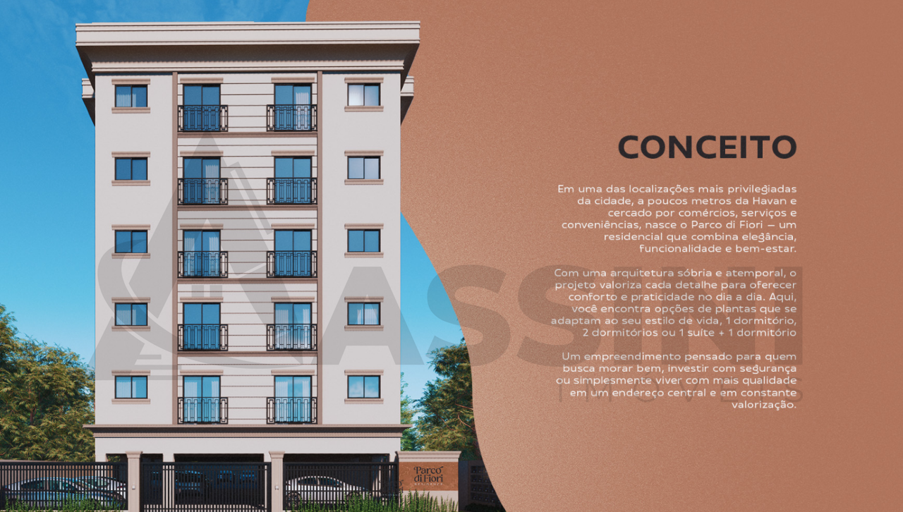 Apartamento à venda no Centro II: 