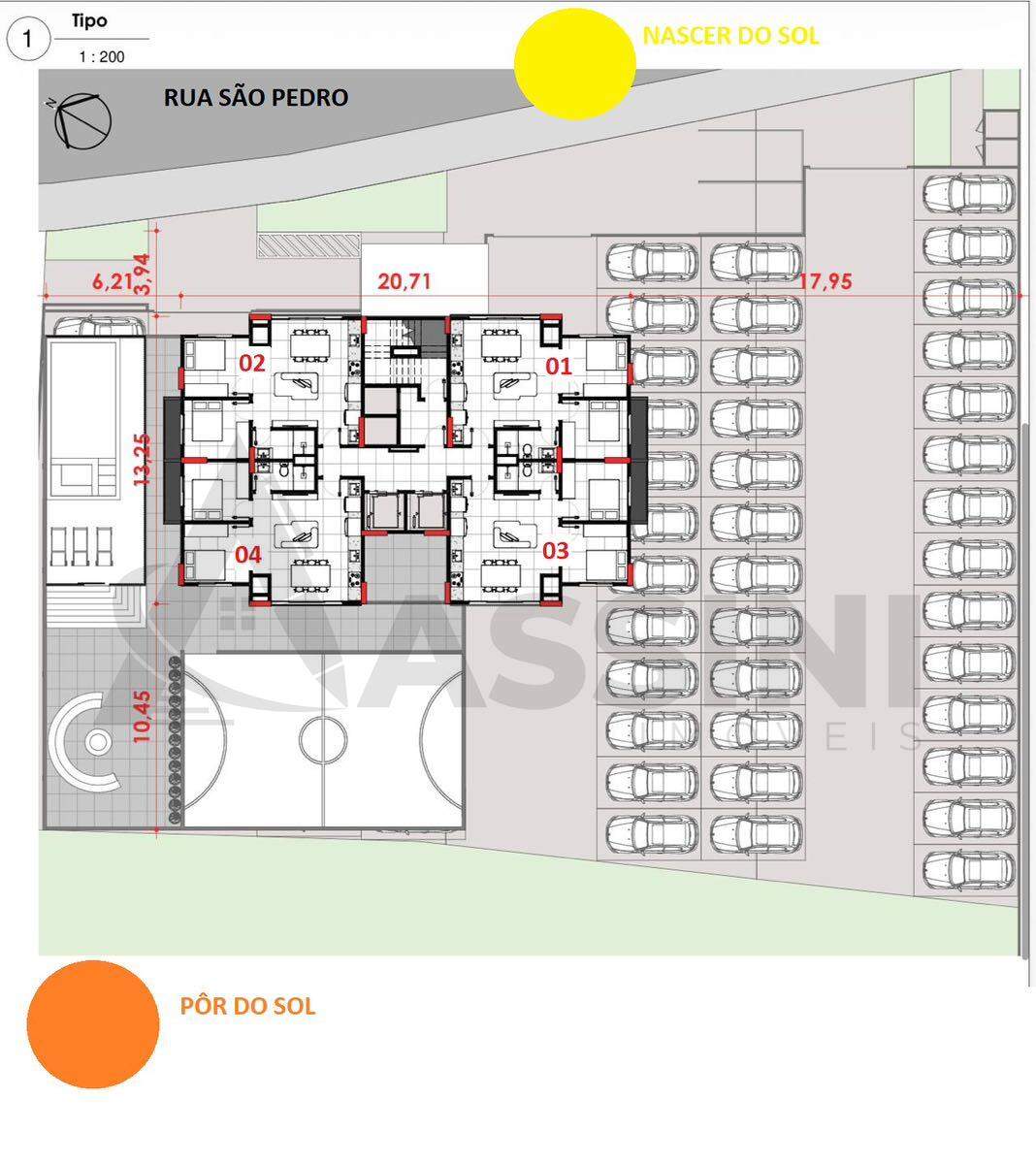 Apartamento à venda no São Pedro: 