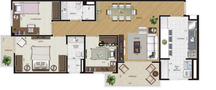 Apartamento para à venda no Vila Boa Vista em Barueri por 720.000,00: 