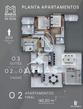 Apartamento no bairro Meia Praia, em Itapema | Eu Corretor