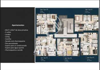 Apartamento de no bairro Morretes, em Itapema | Eu Corretor