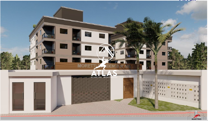 Apartamento de 35m² no bairro Limoeiro, em Brusque | Eu Corretor