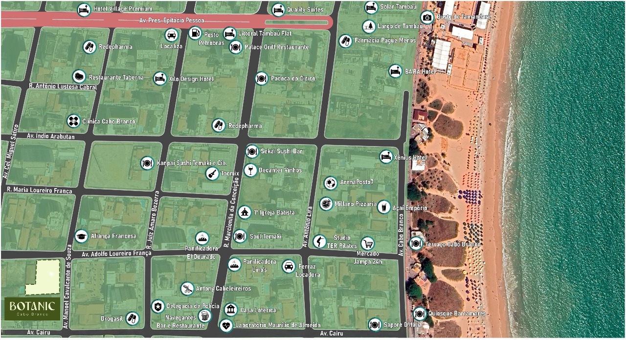 Apartamento à venda no Cabo Branco: 