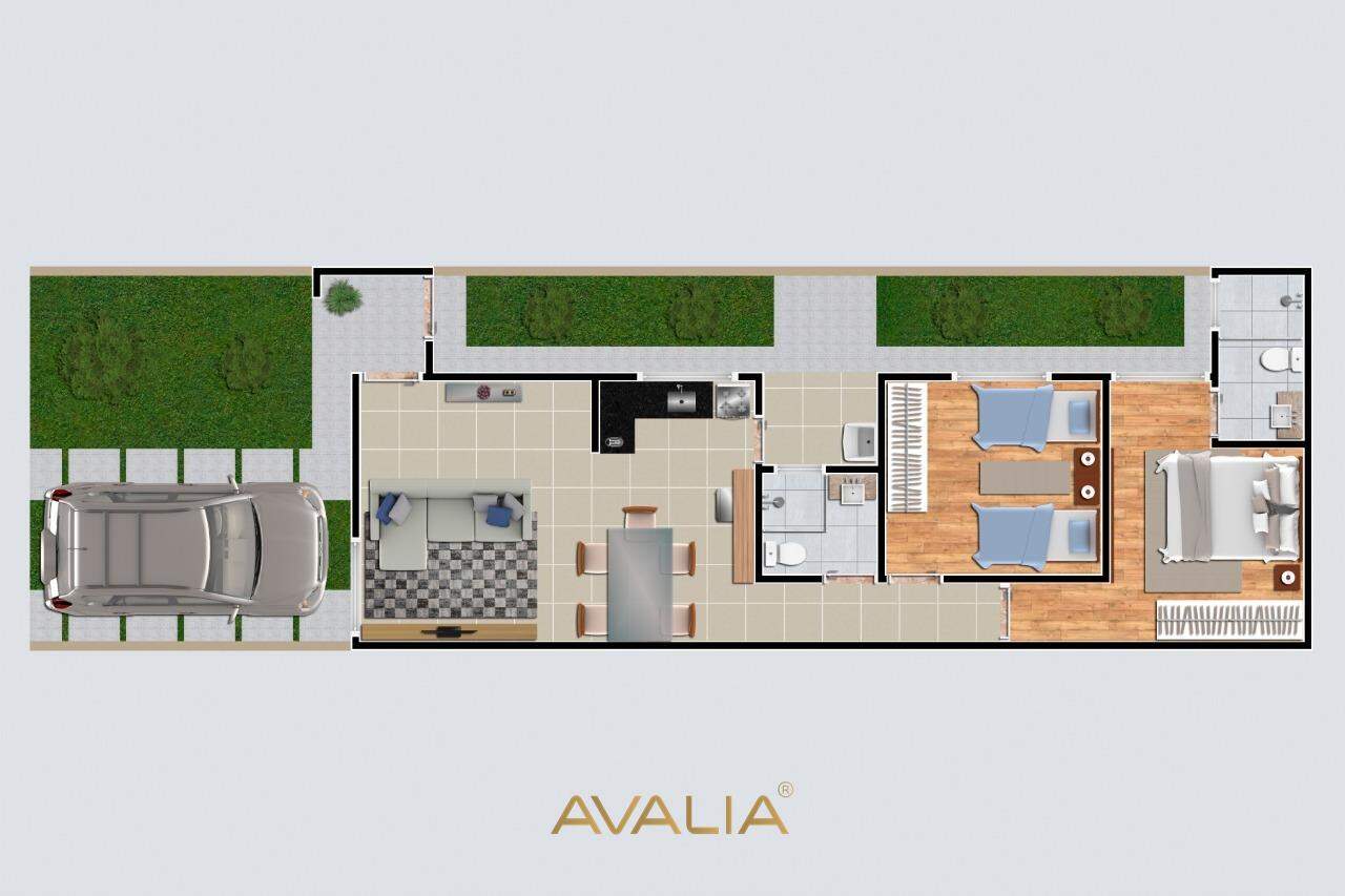 Casa em condomínio à venda no Vila Nova: 