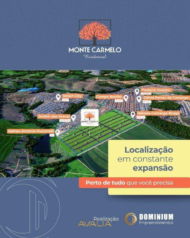 Terreno à venda no Parque Campo Bonito: 